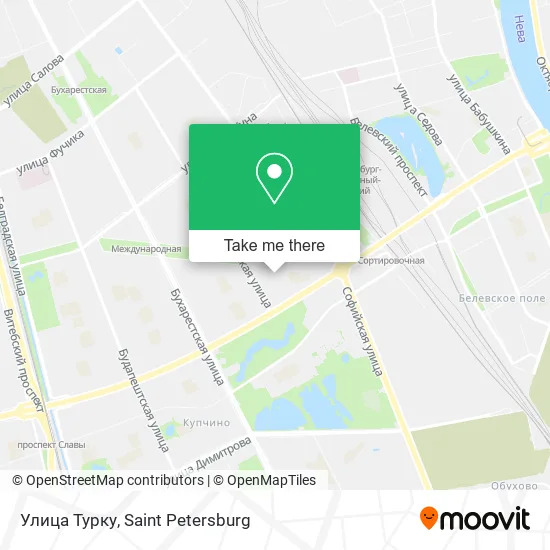 Улица Турку map