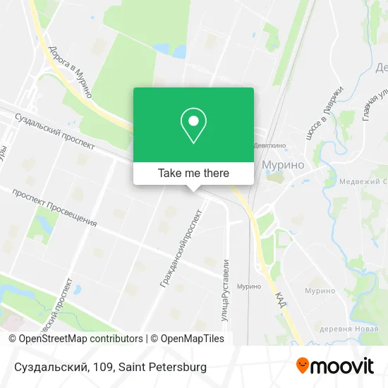 Суздальский, 109 map