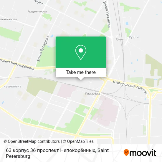 63 корпус 36 проспект Непокорённых map