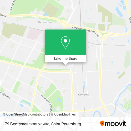 79 Бестужевская улица map