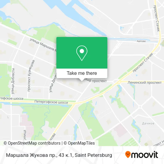 Маршала Жукова пр., 43 к.1 map