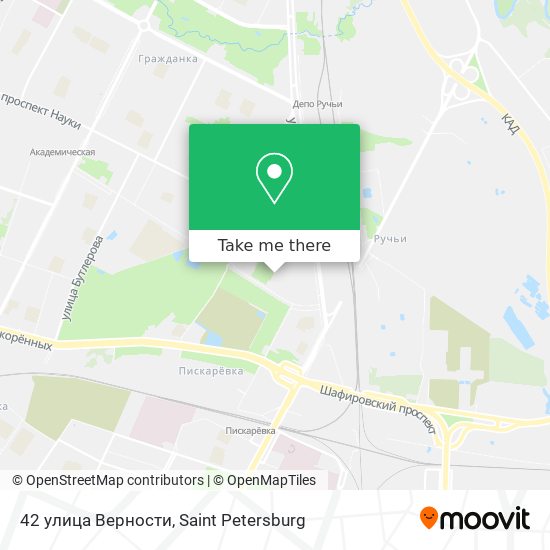42 улица Верности map