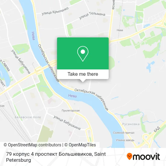 79 корпус 4 проспект Большевиков map