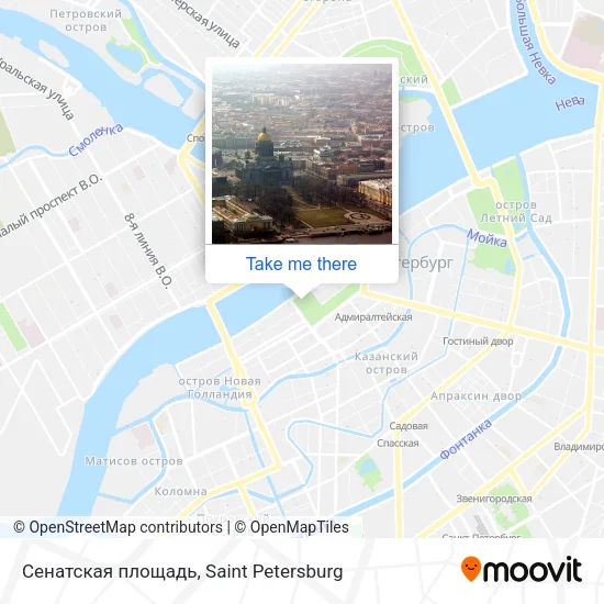 Сенатская площадь map