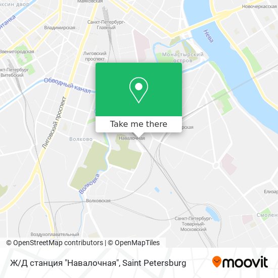 Ж/Д станция "Навалочная" map