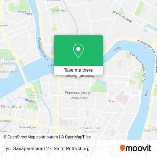 ул. Захарьевская 27 map