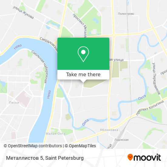 Металлистов 5 map