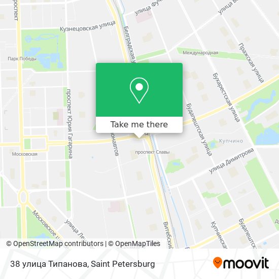 38 улица Типанова map
