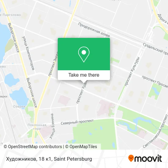 Художников, 18 к1 map