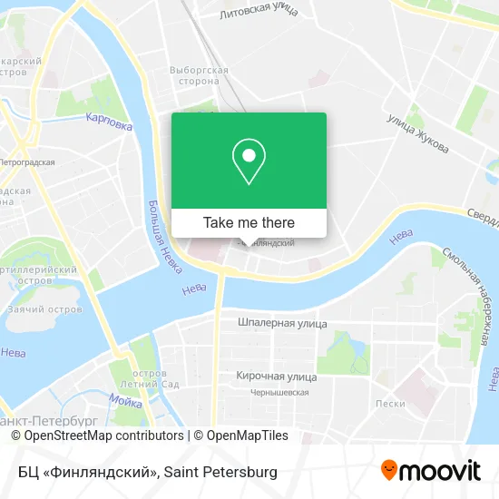 БЦ «Финляндский» map