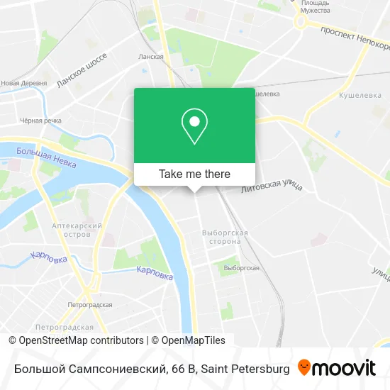 Большой Сампсониевский, 66 В map