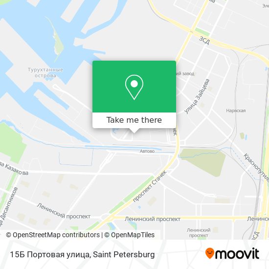 15Б Портовая улица map