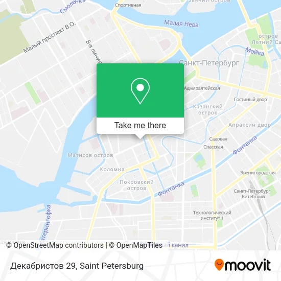 Декабристов 29 map