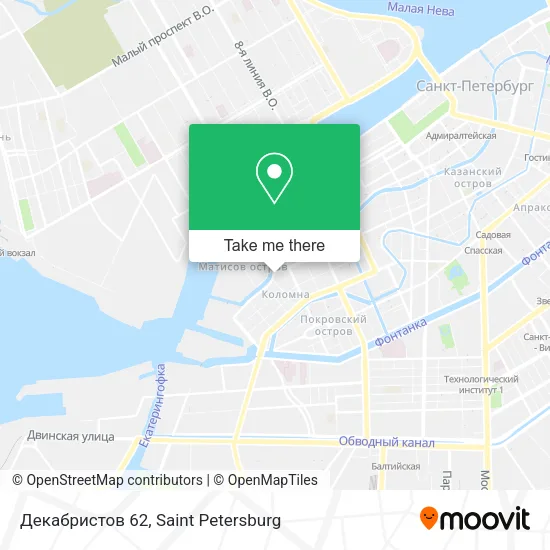 Декабристов 62 map