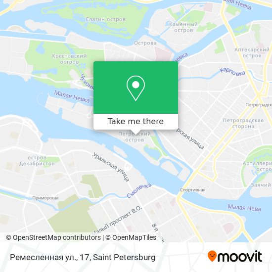 Ремесленная ул., 17 map