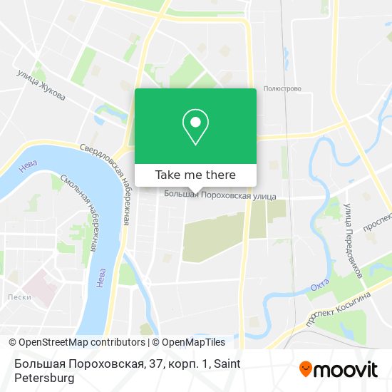 Большая Пороховская, 37, корп. 1 map