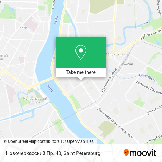 Новочеркасский Пр. 40 map