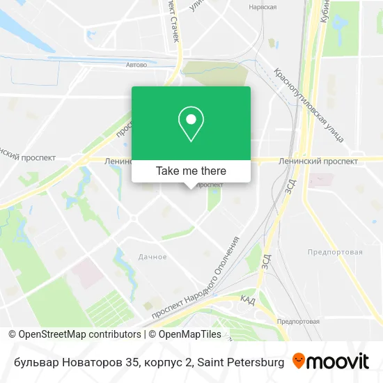 бульвар Новаторов 35, корпус 2 map