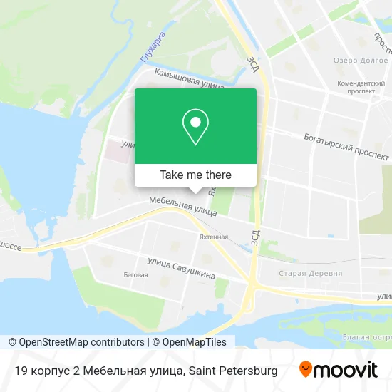 19 корпус 2 Мебельная улица map