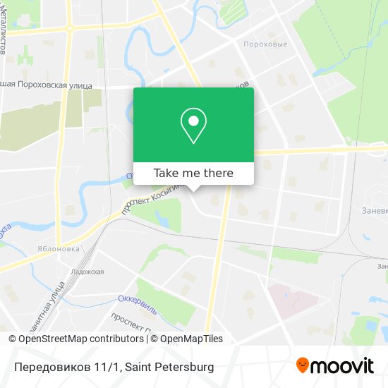 Передовиков 11/1 map