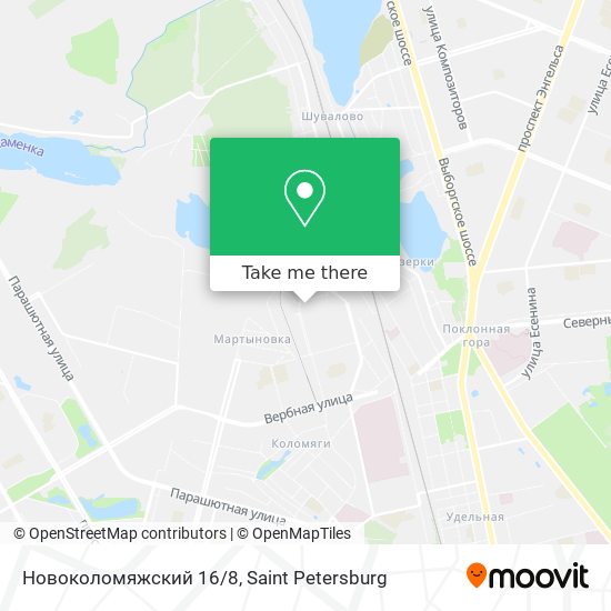 Новоколомяжский 16/8 map