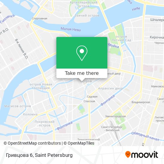 Гривцова 6 map