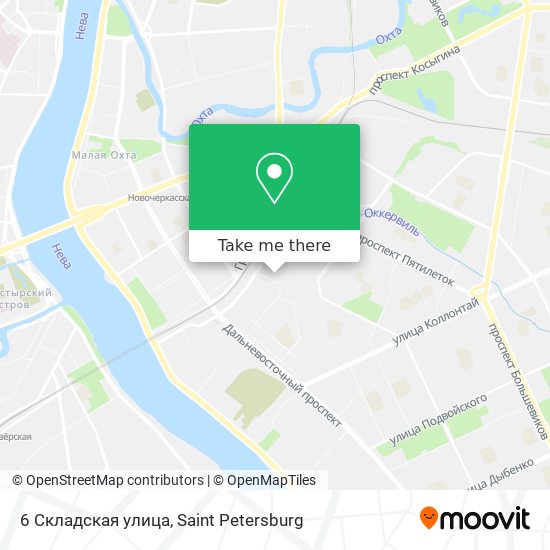 6 Складская улица map