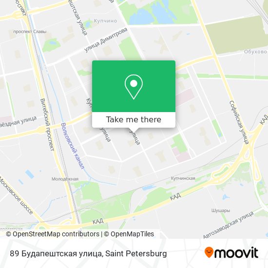89 Будапештская улица map