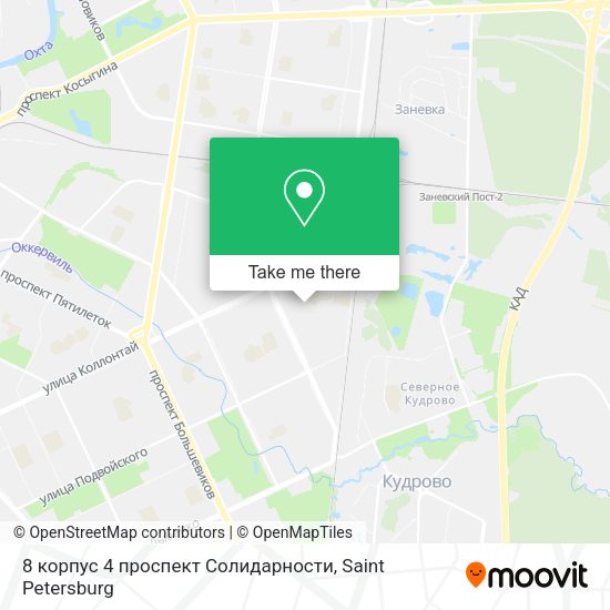 8 корпус 4 проспект Солидарности map