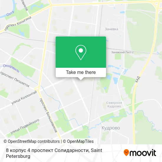 8 корпус 4 проспект Солидарности map