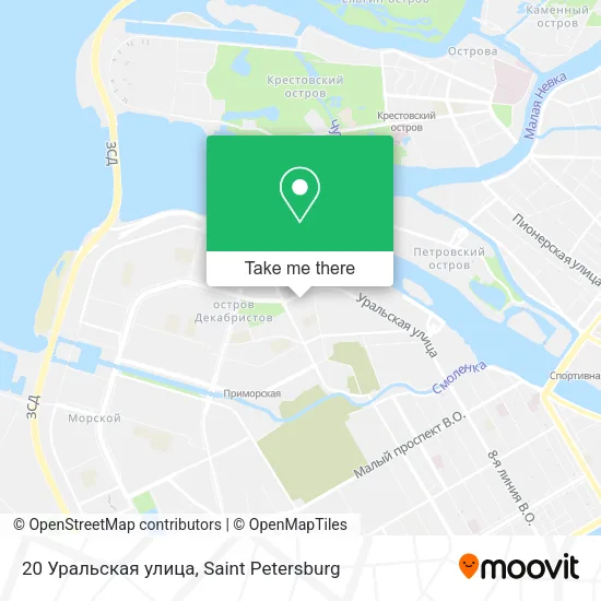 20 Уральская улица map