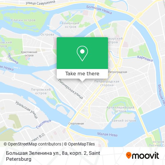 Большая Зеленина ул., 8а, корп. 2 map