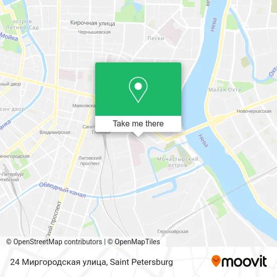 24 Миргородская улица map