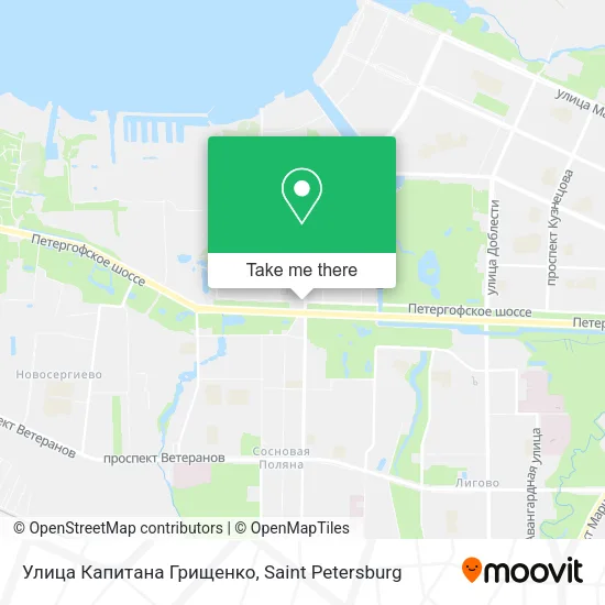 Улица Капитана Грищенко map
