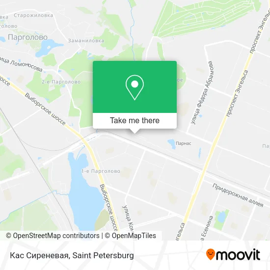 Кас Сиреневая map