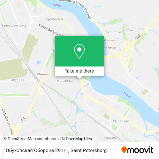 Обуховская Оборона 291/1 map