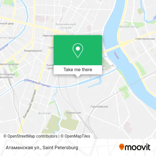 Атаманская ул. map