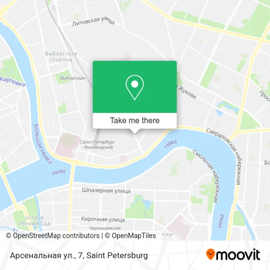 Арсенальная ул., 7 map