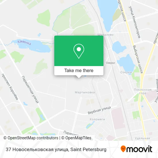 37 Новосельковская улица map