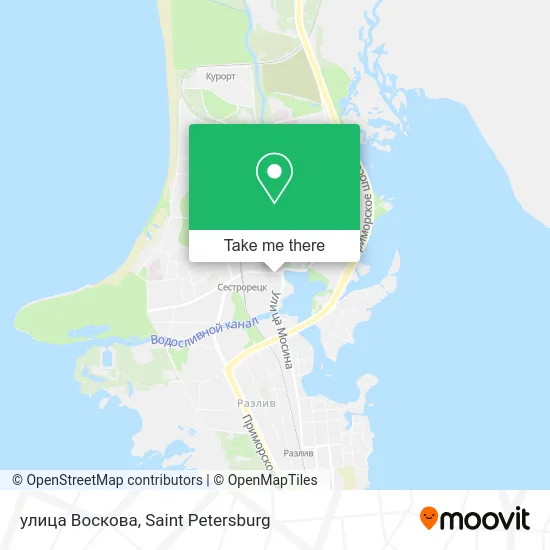 улица Воскова map