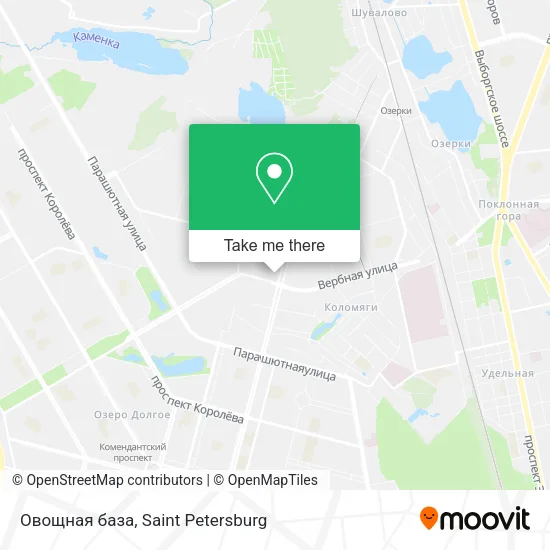 Овощная база map