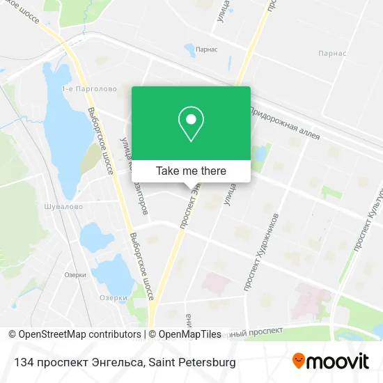 134 проспект Энгельса map