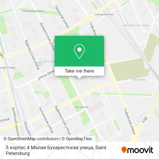 5 корпус 4 Малая Бухарестская улица map