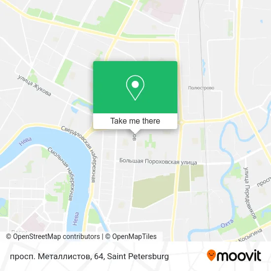 просп. Металлистов, 64 map