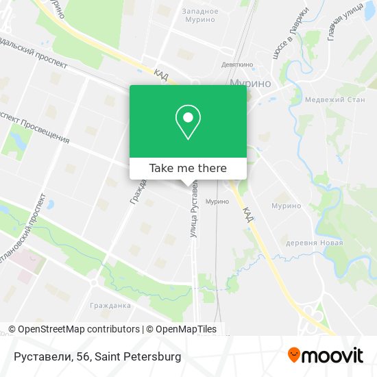 Руставели, 56 map