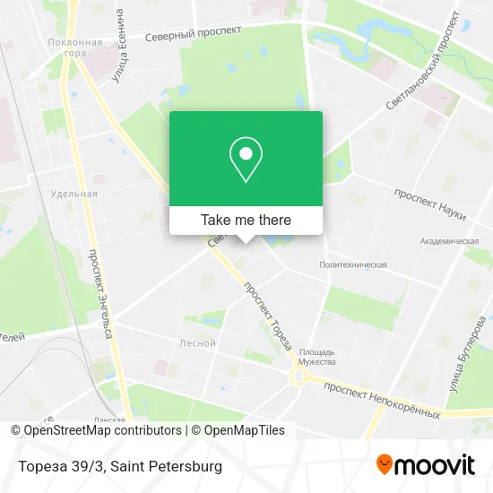 Тореза 39/3 map