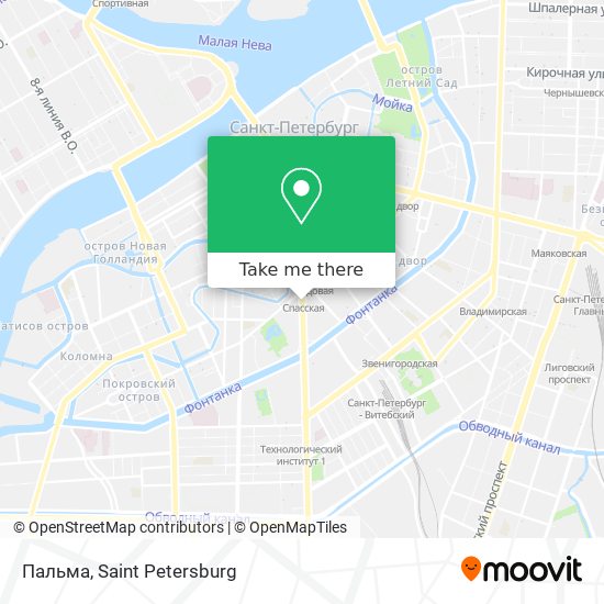 Пальма map