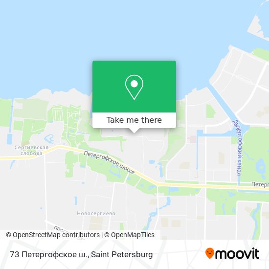 73 Петергофское ш. map