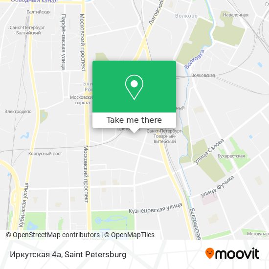Иркутская 4а map