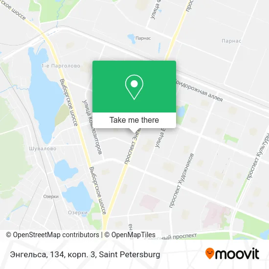 Энгельса, 134, корп. 3 map